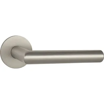 Dveřní kování TI - FAVORIT - R 2002 5S klika/klika, bez spodní rozety NP - Nikl perla (142)