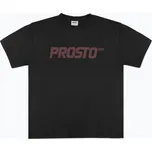 Pánské tričko PROSTO Big Logo washed black