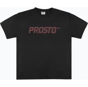 Pánské tričko Pánské tričko PROSTO Big Logo washed black