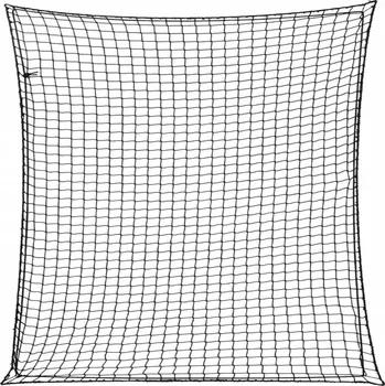 Síť na náklad vidaXL Síť na přívěsný vozík s elastickým lanem 4 x 4 m PP [4012251] Barva: Černá
