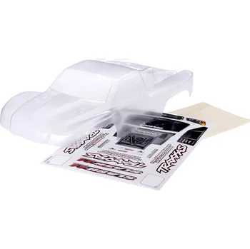 Traxxas Traxxas karosérie Slash 4X4 HD čirá (bezsponková)