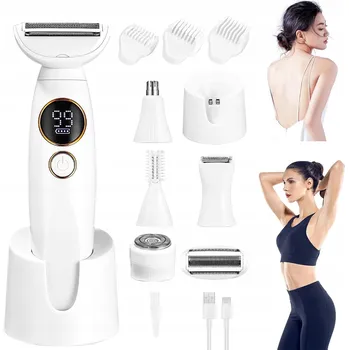 Holicí strojek 5 V 1 Holicí Strojek Elektrický Depilátor Zastřihovač Strojek na bikiny Pach