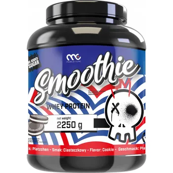 Protein Protein syrovátkový koncentrát - WPC Muscle Clinic prášek 2250 g příchuť sušenka