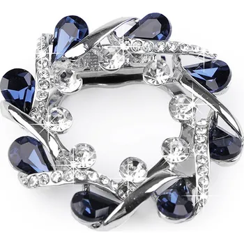 Spona / průvlek / klip s broušenými kamínky