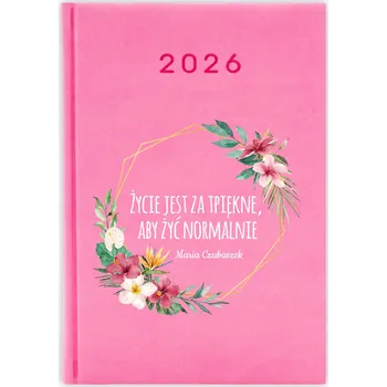 Kalendář Knižkový kalendář 2026 A5 FunnyCase modrý