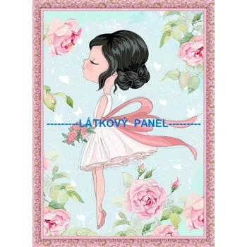 Panel bavlna - HOLČIČKY-190-23