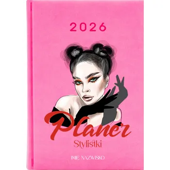 Kalendář Knižkový kalendář 2026 A5 Cute Cups růžový