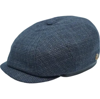 Čepice Pánská modrá zimní vlněná bekovka - Mayser Emil - Limitovaná kolekce Zechbauer Velikost: 59 cm (L)