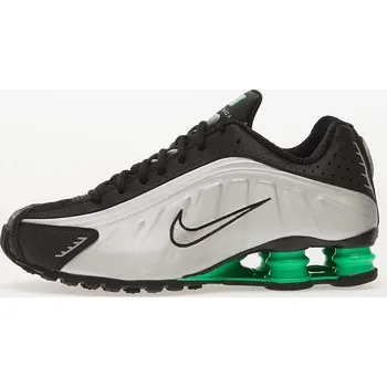 Pánské tenisky Tenisky Nike Shox R4 Mtlc Silver/ Mtlc Silver-Black-Green Shock EUR 45