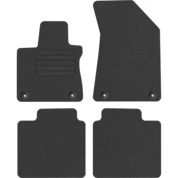 autokoberec Kobercové rohože Edecor velurové 4 ks