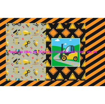 Panel bavlna - obal na očkovací průkaz nebo notýsek A6 - 228-146