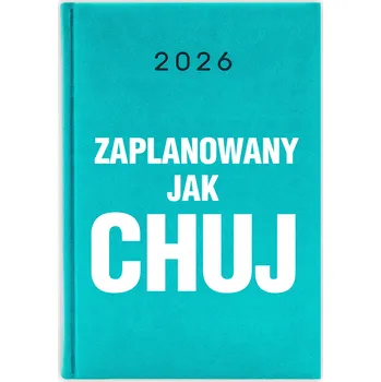 Kalendář Knižkový kalendář 2026 A5 FunnyCase modrý