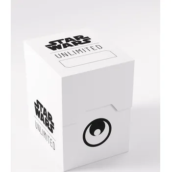 Sběratelská karetní hra Gamegenic: Star Wars Unlimited - Měkká Přepravka - Bílá/Černá