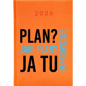 Kalendář Knižkový kalendář 2026 A5 oranžový