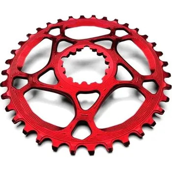 Převodník na kolo ABSOLUTBLACK 34T červená 3mm (BOOST) 34 zubů