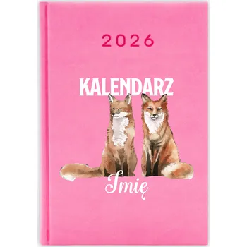 Kalendář Knižkový kalendář 2026 A5 FunnyCase modrý