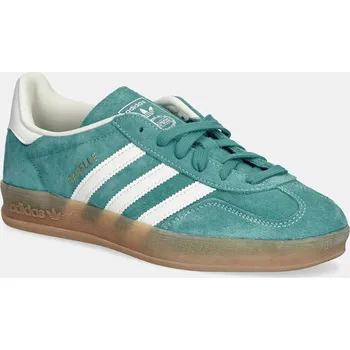 Pánská obuv Tenisky adidas Originals Gazelle Indoor JQ8391 tyrkysová 56X, EUR 46 2/3