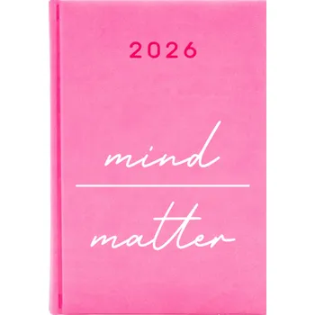 Kalendář Knižkový kalendář 2026 A5 růžový