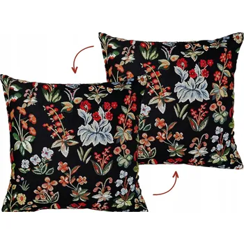 Povlak na dekorativní polštářek Povlak na polštářek na dekorační polštář 40x40 Nadčasový gobelínový Nadia