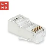 LYNX konektor STP Cat5e, 50µ, 100ks