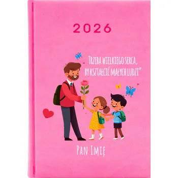 Kalendář Knižkový kalendář 2026 A5 růžový