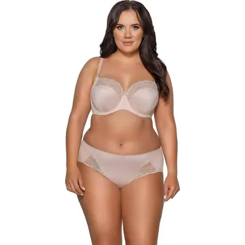 Dámské plavky Ava brazilské kalhotky béžová, Béžová XL i384_45305163