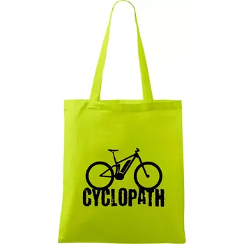 Cyclopath ebike - Taška bavlněná - 42 x 38 cm ( Limetková )