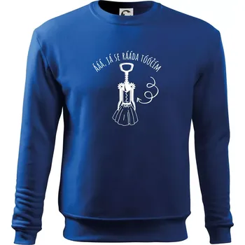 Chlapecké tričko Já se ráda točím - vývrtka - Mikina Essential dětská - 146 cm/10 let ( Královská modrá )