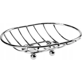 Mýdlenka Volně stojící Mýdlenka Galicja stříbrná kovová