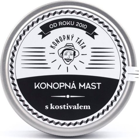 Konopný táta Konopná mast s kostivalem 200 ml