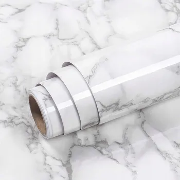 Tapeta Tapeta v roli samolepicí dýha na nábytek 40 cm x 5 m mramorový vzor