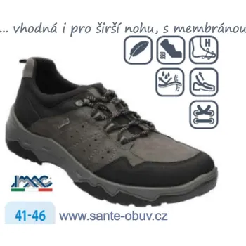 Dámská zdravotní obuv SANTÉ IC/852778 ANTRACIT vych. obuv, --- - 40