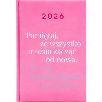 Kalendář Knižkový kalendář 2026 A5 růžový