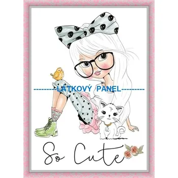 Panel bavlna - HOLČIČKY-190-57