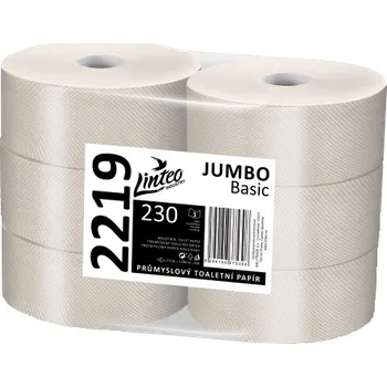Linteo JUMBO BASIC 230 1vr. šedý recykl, 215m (6ks)