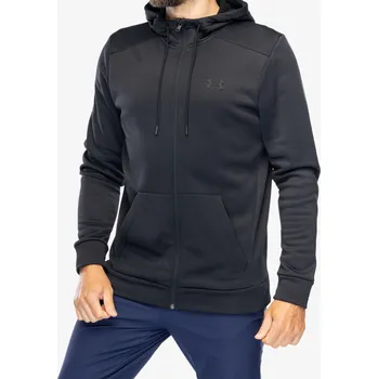 Pánská mikina Pánská mikina Under Armour Armour Fleece Full Zip Hoodie - black/black