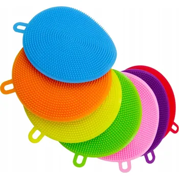 Myčka nádobí Silikonová houbička MYCÍ HOUBA na nádobí ZELENÁ