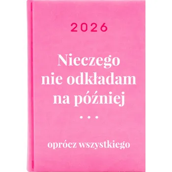 Kalendář Knižkový kalendář 2026 A5 růžový