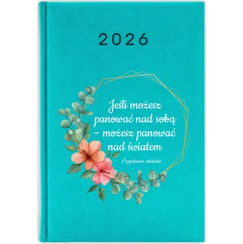 Kalendář Knižkový kalendář 2026 A5 FunnyCase modrý