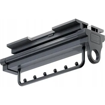 Věšák Vysouvací věšák do šatní skříně SYMPHONY WB-669B L-350 ANTRACIT