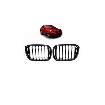 Tuning MTUNING Přední maska BMW X3 (G01, F97) X4 (G02, F98) Pre-Facelift 2017-2021 Single Line, leská černá