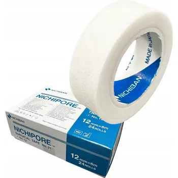 Páska Nichiban Nichipore papírová lékařská pro prodlužování řas 1,2 cm X 6 m