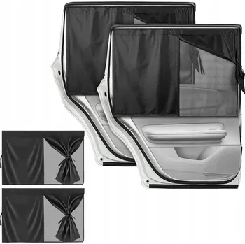 Stínítko do auta SLUNEČNÍ CLONA NA ZADNÍ SKLO OKNA MOSKYTIÉRA DO AUTA