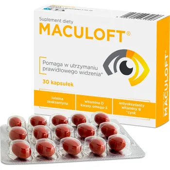 Doplněk stravy Maculoft pro správný zrak 30 kapslí