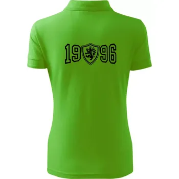 Narozeninový motiv - znak - 1996 - Polokošile dámská Pique Polo - M ( Apple Green )