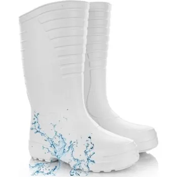 Pracovní obuv HOLÍNKY BÍLÉ PĚNOVÉ BOZP PRO PÁNY S TEPLĚJŠÍM MATERIÁLEM LEMIGO 40