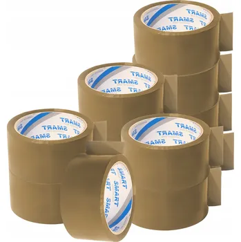 Lepicí páska Balicí páska Smart hnědá, šířka 48 mm, délka 45 m, 12 ks