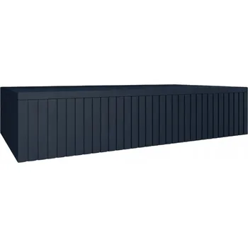 Toaletní stolek Toaletní Stolek MEBLE DUBOWIK modrý, odstíny tmavě modré, odstíny modré matné 90 x 15 x 40 cm