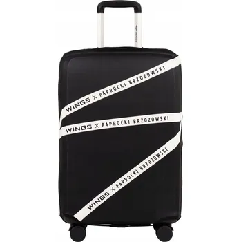 WINGS OCHRANNÝ OBAL NA STŘEDNÍ KUFR PAPROCKI & BRZOZOWSKI ČERNÝ