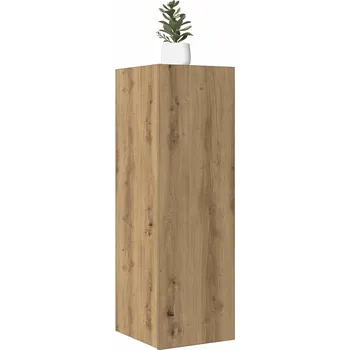 Obývací stěna vidaXL TV skříňky 2 ks 30,5 x 30 x 90 cm kompozitní dřevo [803345] Barva: dub artisan